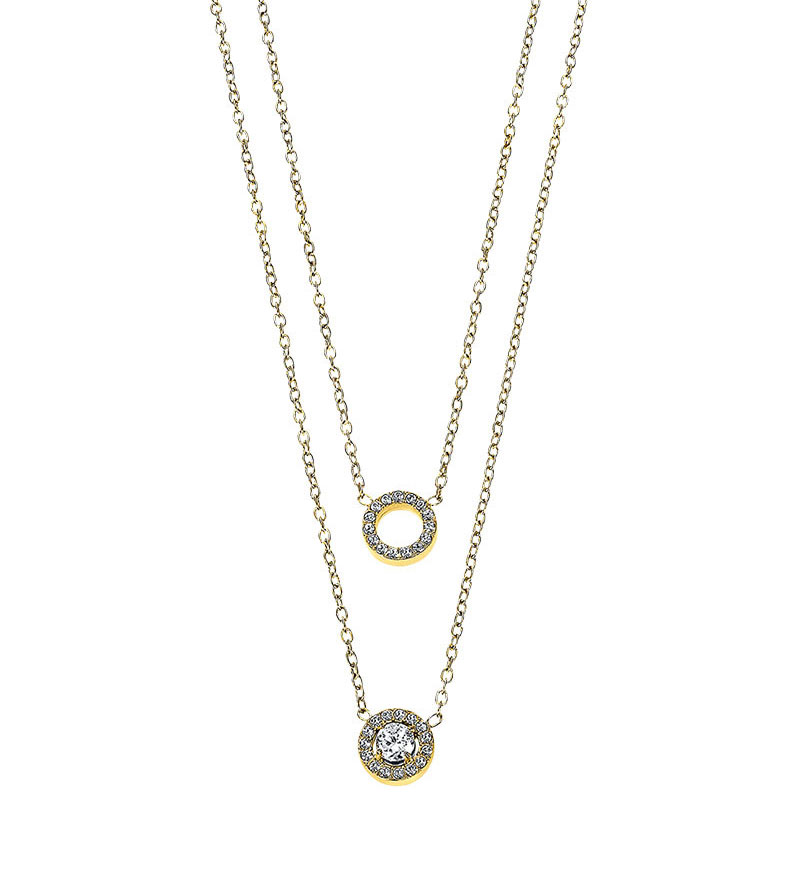 LS2736-1-2-V1-LOTUS-SAT-TRADE Lotus nakit - ogrlica LS2736-1-2 - Slika 1